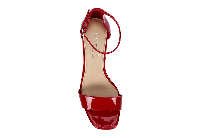 Michael By Michael Shannon Womens Stella Sandal - Red 8 Michael By Michael Shannon Womens Stella Sandal - Red - Image 6
