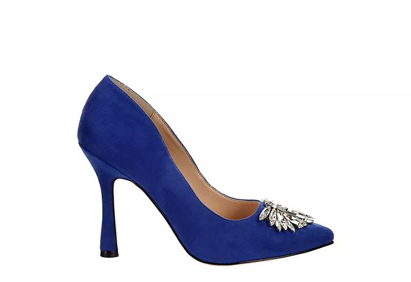Michael By Michael Shannon Womens Reya Pump - Bright Blue 4 Michael By Michael Shannon Womens Reya Pump - Bright Blue - Image 2