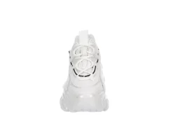 Steve Madden Womens Ecker Sneaker - White -Shoe Sales Store US 01 106176 02