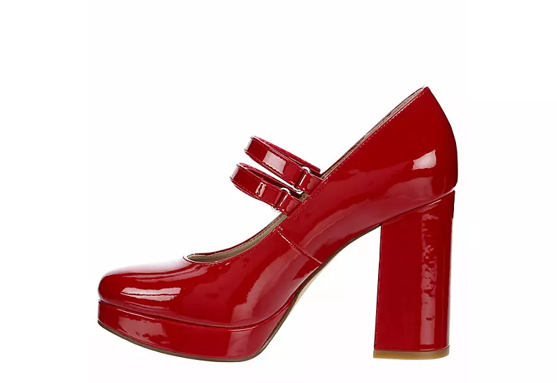 Limelight Womens Lola Pump - Red 6 Limelight Womens Lola Pump - Red - Image 4