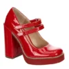 Steve Madden Womens Twice Pump - Red -Shoe Sales Store US 01 106225 00