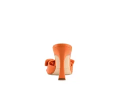 Marc Fisher Womens Demar Slide Sandal - Orange -Shoe Sales Store US 01 106243 02