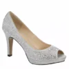 Adrienne Vittadini Womens Gervin Pump - Silver -Shoe Sales Store US 01 106399 00
