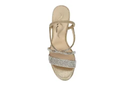 N By Nina Womens Lourdes Sandal - Taupe -Shoe Sales Store US 01 106401 05