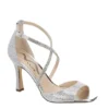 N By Nina Womens Dorean Sandal - Silver -Shoe Sales Store US 01 106402 00
