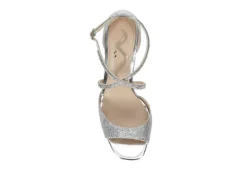 N By Nina Womens Dorean Sandal - Silver 14 N By Nina Womens Dorean Sandal - Silver -Shoe Sales Store US 01 106402 05