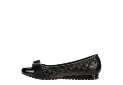 Ak Anne Klein Womens Gianna-q Flat - Black -Shoe Sales Store US 01 106419 03