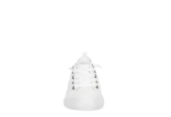 Blowfish Womens Mallorca Slip On Sneaker - White -Shoe Sales Store US 01 106859 02