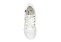 Blowfish Womens Megan Slip On Wedge Sneaker - White -Shoe Sales Store US 01 106862 05