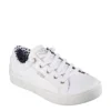 Skechers Womens B Extra Cute 2cute4u Slip On Sneaker - White -Shoe Sales Store US 01 106873 00