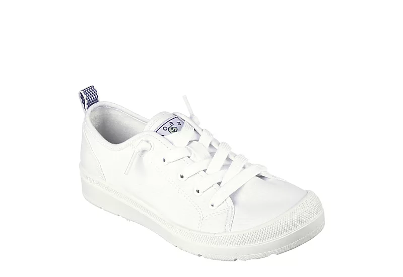 Skechers Womens Beyond Sprouting Memory Slip On Sneaker - White 3 Skechers Womens Beyond Sprouting Memory Slip On Sneaker - White