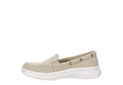 Skechers Womens Arch Fit Skipper Beyond Swell Slip On Sneaker - Natural -Shoe Sales Store US 01 106898 03