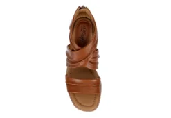 Eurosoft Womens Ginnifer Wedge Sandal - Brown -Shoe Sales Store US 01 106977 05