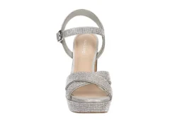 Maripe Womens Leilani Platform Sandal - Silver -Shoe Sales Store US 01 107005 02