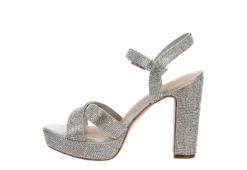 Maripe Womens Leilani Platform Sandal - Silver -Shoe Sales Store US 01 107005 03
