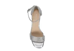 Michael By Michael Shannon Womens Stella Sandal - Silver 14 Michael By Michael Shannon Womens Stella Sandal - Silver -Shoe Sales Store US 01 107015 05