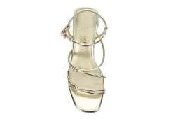 Michael By Michael Shannon Womens Tristan Sandal - Gold -Shoe Sales Store US 01 107018 05