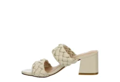 Xappeal Womens Maia Slide Sandal - Ivory -Shoe Sales Store US 01 107025 03