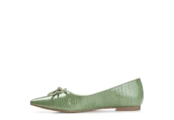 Journee Collection Womens Devalyn Flat - Green 12 Journee Collection Womens Devalyn Flat - Green -Shoe Sales Store US 01 107046 03