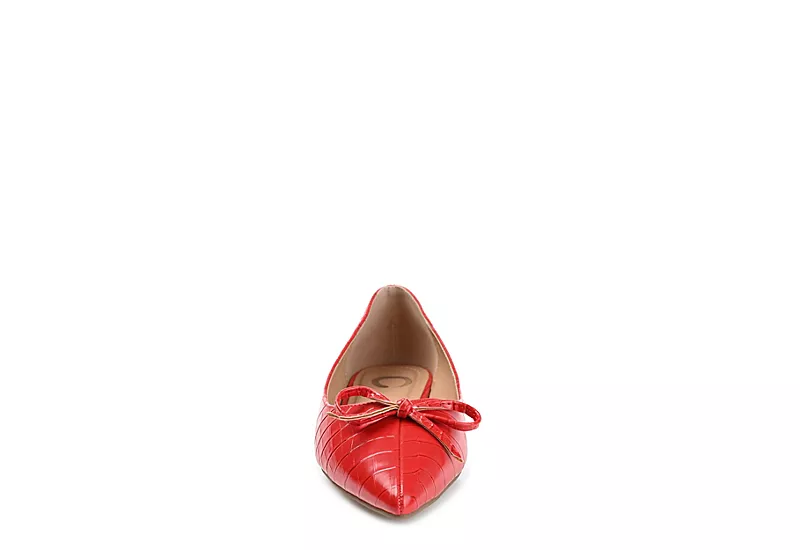 Journee Collection Womens Devalyn Flat - Red 5 Journee Collection Womens Devalyn Flat - Red - Image 3