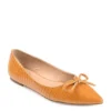 Journee Collection Womens Devalyn Flat - Tan -Shoe Sales Store US 01 107049 00