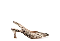 Journee Collection Womens Mikoa Pump - Tan -Shoe Sales Store US 01 107280 01
