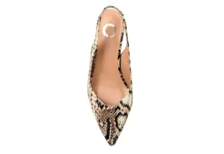 Journee Collection Womens Mikoa Pump - Tan -Shoe Sales Store US 01 107280 05