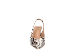 Journee Collection Womens Mikoa Pump - Ivory -Shoe Sales Store US 01 107281 02