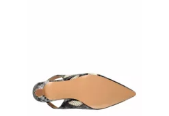 Journee Collection Womens Mikoa Pump - Grey -Shoe Sales Store US 01 107283 06