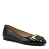 Adrienne Vittadini Womens Jacksi Flat - Black -Shoe Sales Store US 01 107383 00