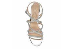 N By Nina Womens Bloom Sandal - Silver 14 N By Nina Womens Bloom Sandal - Silver -Shoe Sales Store US 01 107405 05