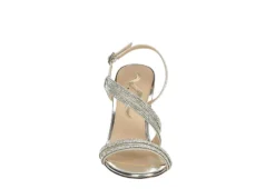N By Nina Womens Sabetha Sandal - Silver -Shoe Sales Store US 01 107407 02
