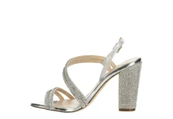 N By Nina Womens Sabetha Sandal - Silver -Shoe Sales Store US 01 107407 03