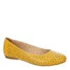 Mootsies Tootsies Womens Belva Flat - Yellow -Shoe Sales Store US 01 107414 00