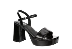 Limelight Womens Ansley Platform Sandal - Black
