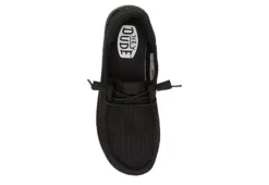 Heydude Womens Wendy Slip On Sneaker - Black -Shoe Sales Store US 01 107468 05