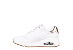 Skechers Womens Uno Sneaker - White -Shoe Sales Store US 01 107513 02