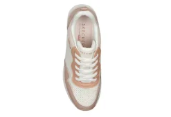 Skechers Womens Million Air Hotter Air Sneaker - Peach -Shoe Sales Store US 01 107514 03