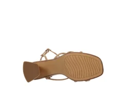 Michael By Michael Shannon Womens Tristan Sandal - Nude -Shoe Sales Store US 01 107524 06