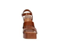Madden Girl Womens Greenville Platform Sandal - Cognac -Shoe Sales Store US 01 107536 02
