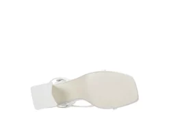 Madden Girl Womens Marrvel Sandal - White -Shoe Sales Store US 01 107541 06