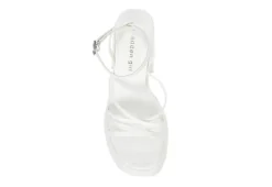 Madden Girl Womens Aces Platform Sandal - White -Shoe Sales Store US 01 107543 05