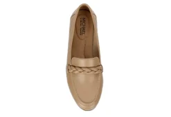 Michael By Michael Shannon Womens Suzie Loafer - Nude -Shoe Sales Store US 01 107557 05