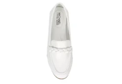 Michael By Michael Shannon Womens Suzie Loafer - White 14 Michael By Michael Shannon Womens Suzie Loafer - White -Shoe Sales Store US 01 107558 05