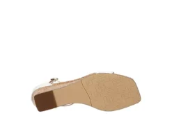 Unisa Womens Karder Wedge Sandal - White -Shoe Sales Store US 01 107562 06
