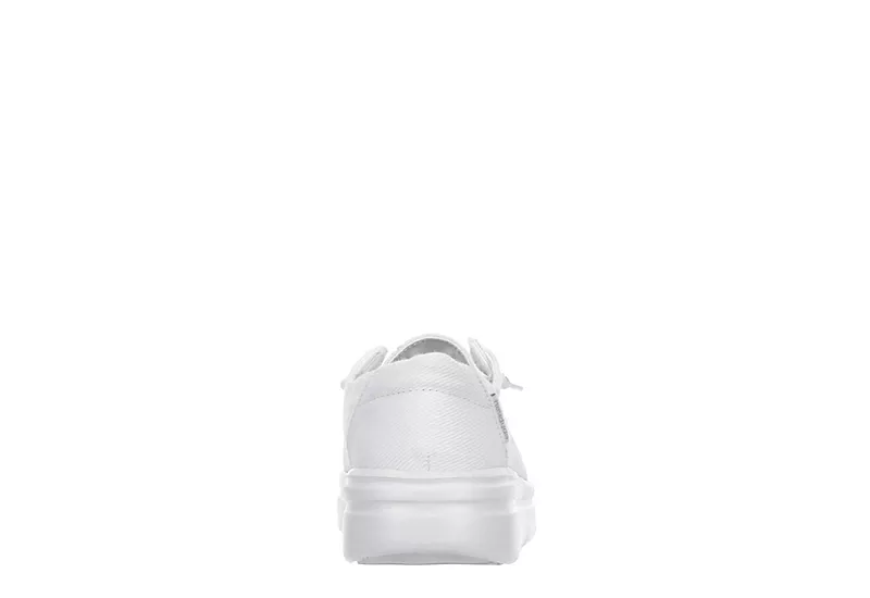 Heydude Womens Wendy Rise Slip On Sneaker - White 7 Heydude Womens Wendy Rise Slip On Sneaker - White - Image 5