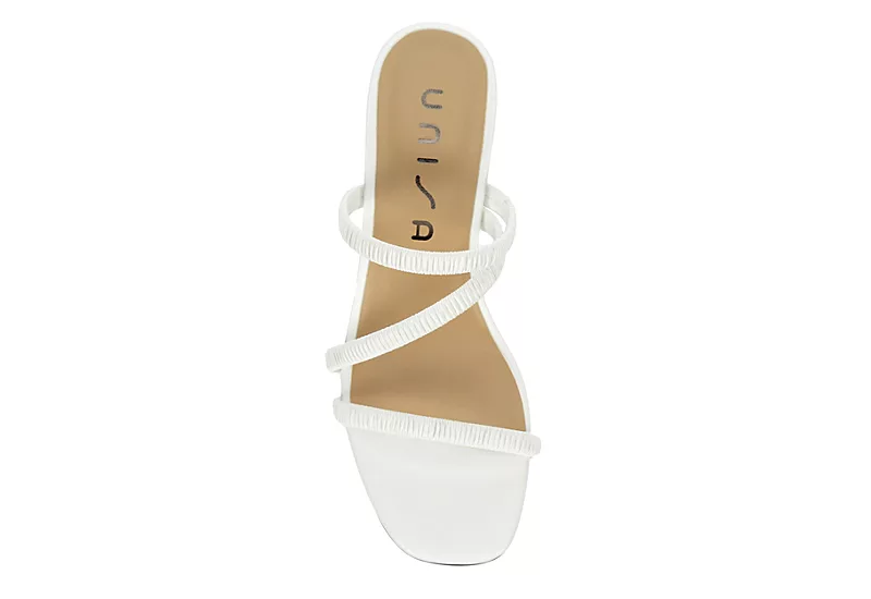 Unisa Womens Vinny Slide Sandal - White 8 Unisa Womens Vinny Slide Sandal - White - Image 6