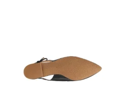 Jack Rogers Womens Serena Slingback Flat - Black -Shoe Sales Store US 01 107713 03