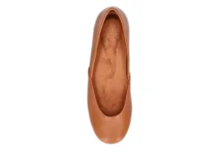 Easy Street Womens Tamar Flat - Dark Tan -Shoe Sales Store US 01 108016 05