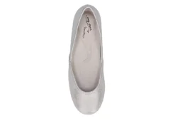 Easy Street Womens Tamar Flat - Silver -Shoe Sales Store US 01 108017 05
